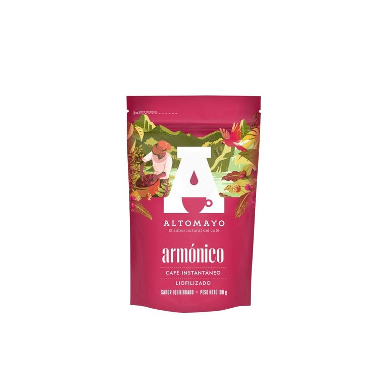 Café Instatáneo Altomayo Armonico Doypack 100 g