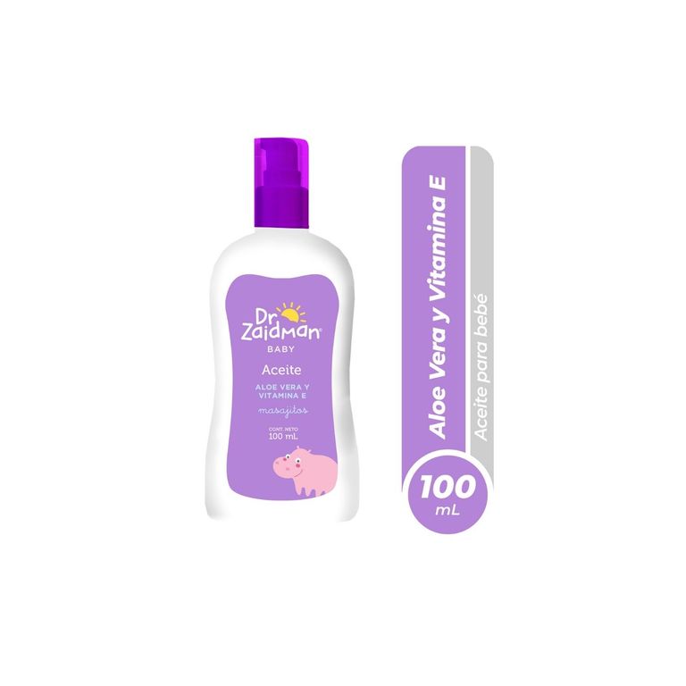 Aceite Para Bebé Dr. Zaidman Botella 100 mL