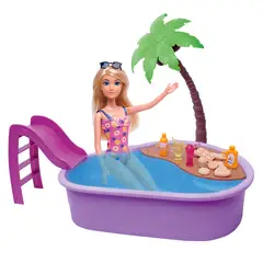 KIDS N PLAY - Set Muñeca Fashion Vacaciones