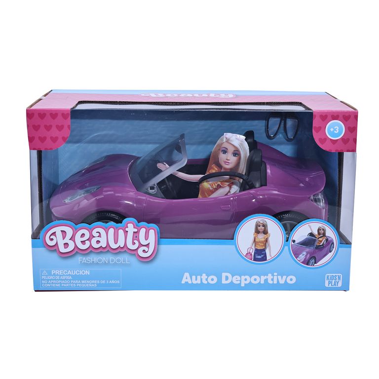 Carro Convertible Muñeca Fashion