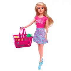 KIDS N PLAY - Muñeca Fashion Supermercado