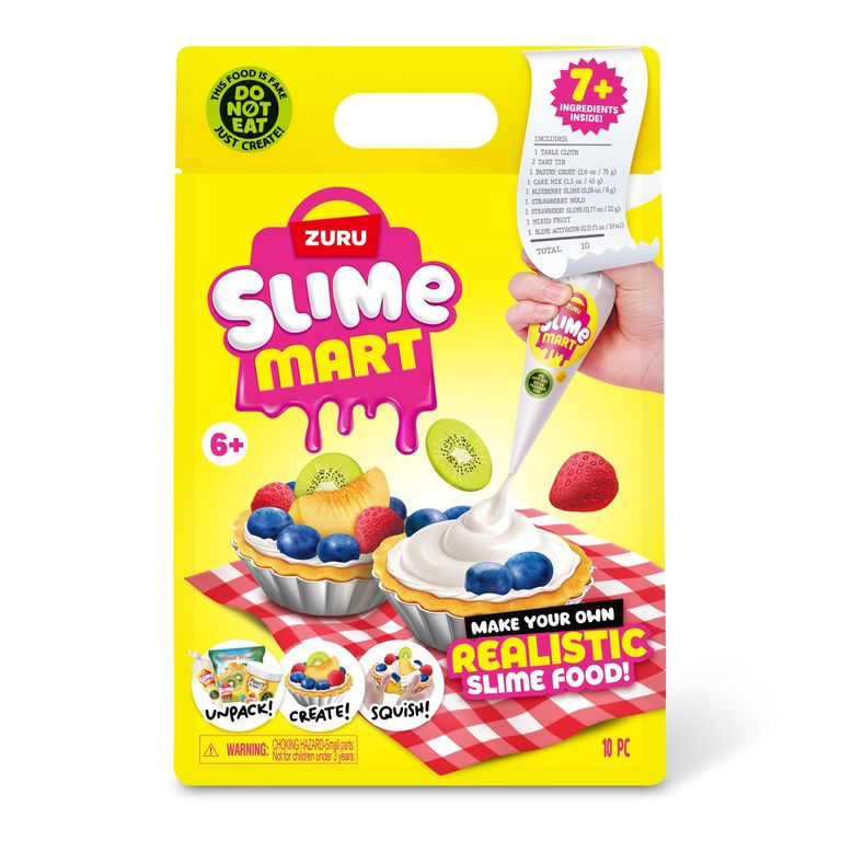 Set de Juego Tarta de Frutas Slime Mart