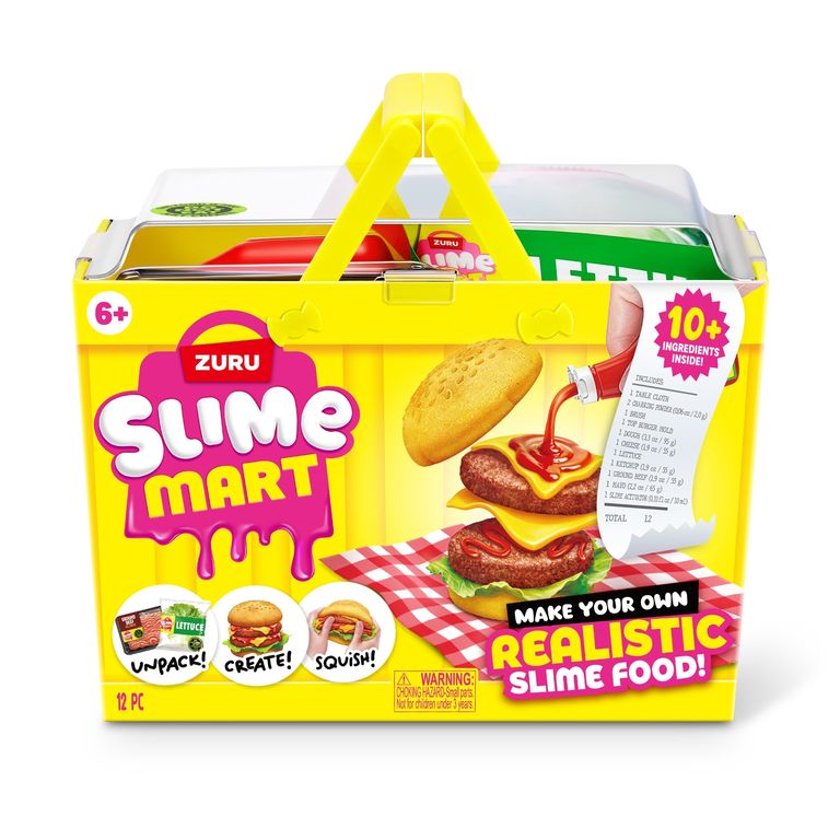 Set de Juego Hamburguesa Slime Mart