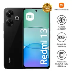 Xiaomi - REDMI 13 MIDNIGHT BLACK 8GB 256GB