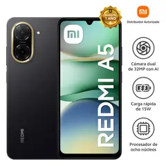 Xiaomi - Smartphone Redmi A5 Midnight Black 3Gb 64Gb