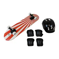 360 - Set Skateboard 360 Casco Y Protectores