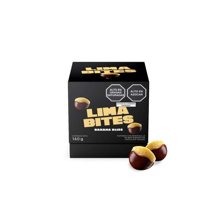 Bombones Lima Bites Banana Bliss Caja 160 g