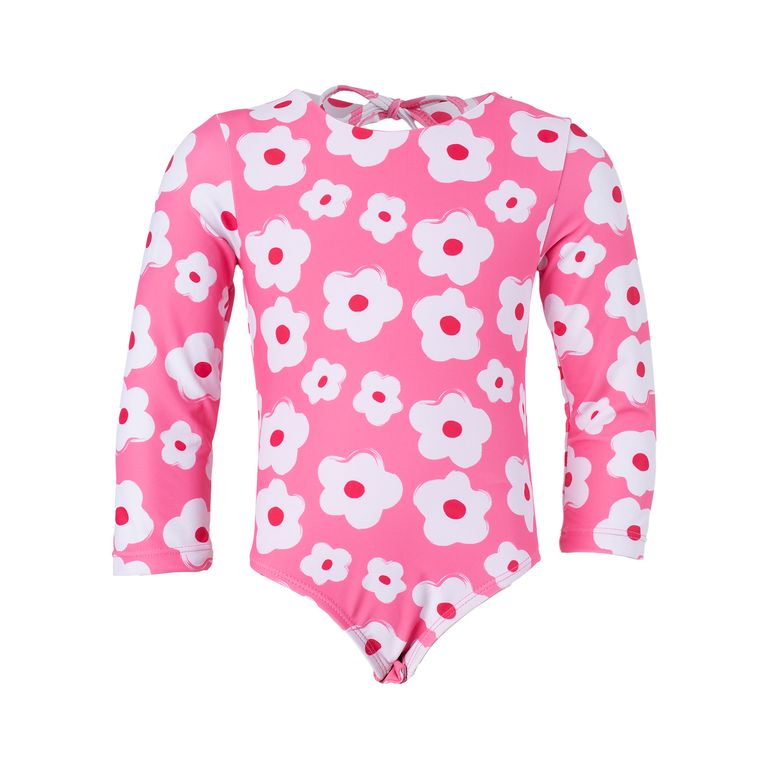 Ropa De Baño Entera Nudo Bebé Niña