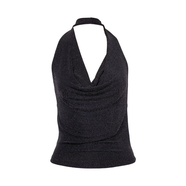 Top Mesh Halter Mujer Redwood