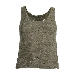 REDWOOD - Top Tejido Lurex Mujer Redwood