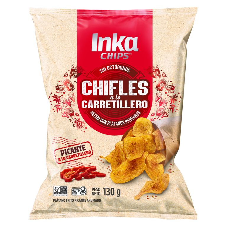 Chifles Inka Chips Picante Bolsa 130 g