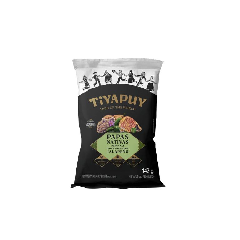 Papas Nativas Tiyapuy Jalapeño Bolsa 142 g