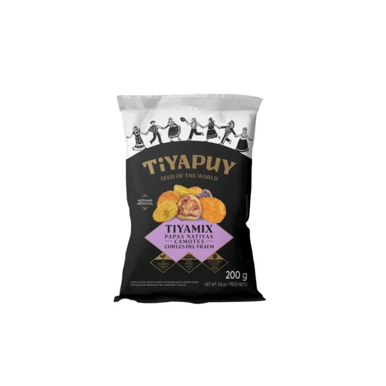 Snack Tiyamix Papa Camote Plátano Tiyapuy Bolsa 200 g