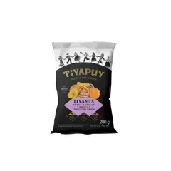 TIYAPUY - Snack Tiyamix Papa Camote Plátano Tiyapuy Bolsa 200 g