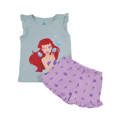 undefined - Pijama Corta Princesas Niña