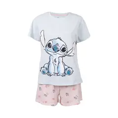 undefined - Pijama Corta Stitch Mujer
