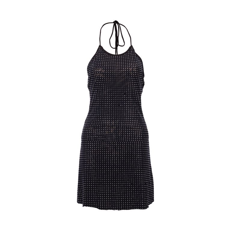Vestido Mesh Brillos Mujer Redwood