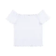 REDWOOD - WEB POLO MC PANAL WHITE M