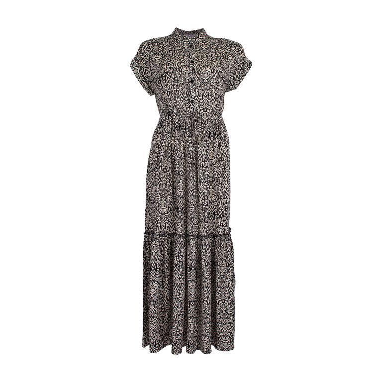 WEB VESTIDO LARGO CAMISERO MC SEA PRINT XL