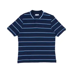 REDWOOD - WEB POLO MC PIQUE RAYAS AQUA L