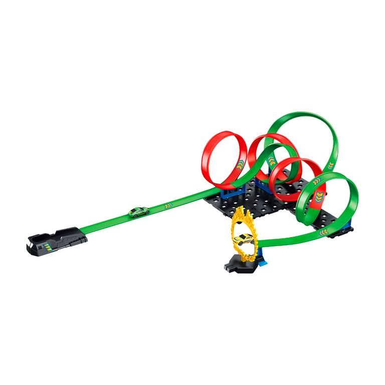 Pista de Autos Loops Pull Back