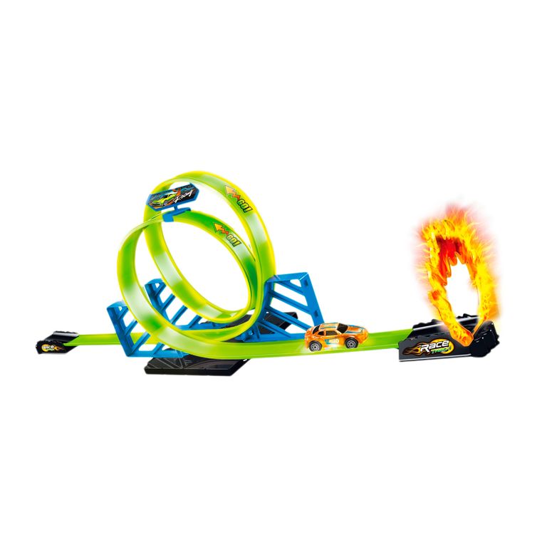 Pista de Autos Brilla la Oscuridad 100 cm