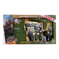 SELECTIO - Set Militar Chaleco y Accesorios