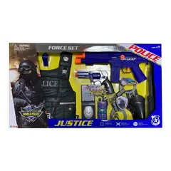 SELECTIO - Set Policía Chaleco y Accesorios