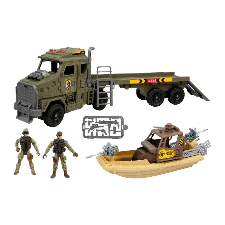 Set de Vehículos Militares Trailer