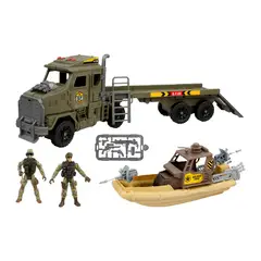 COMBAT - Set de Vehículos Militares Trailer
