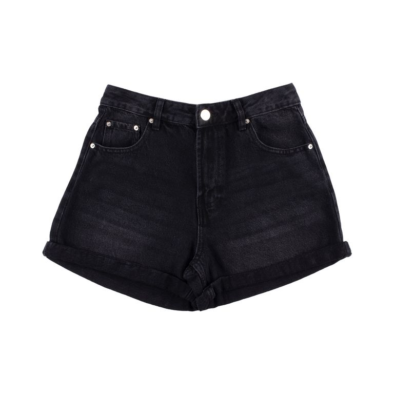 WEB SHORT JEAN MOM BLACK 26