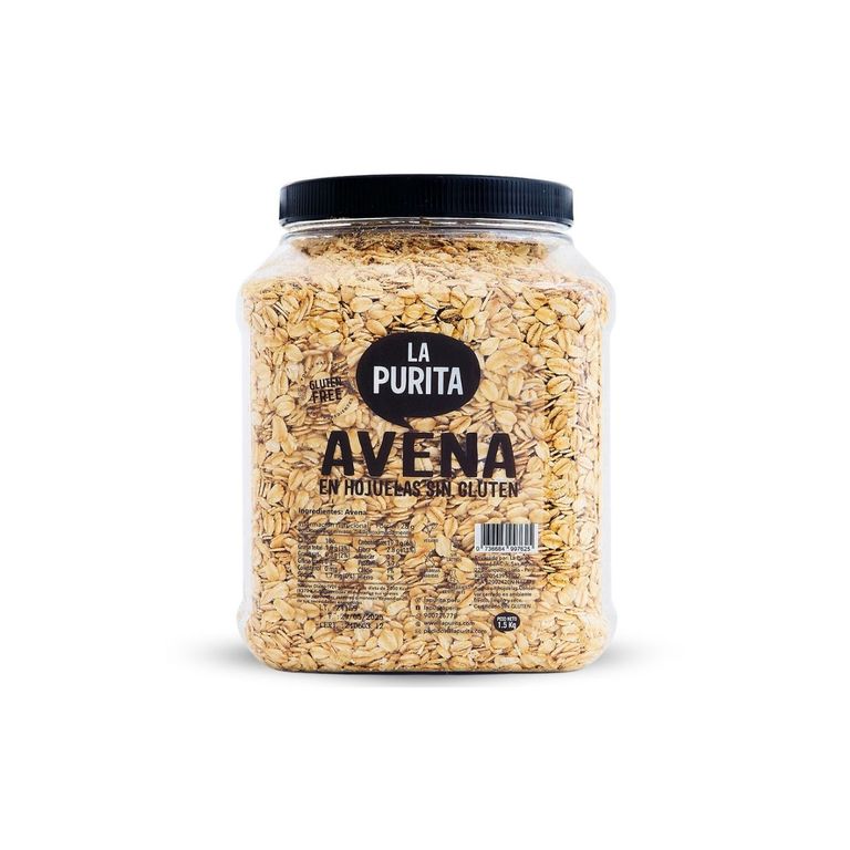 Avena en Hojuerlas La Purita Sin Gluten Envase 1.5 Kg