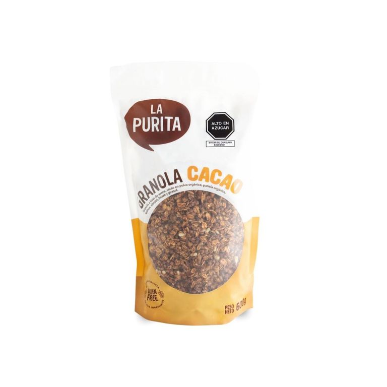 Granola de Avena La Purita Cacao Empaque 600 g