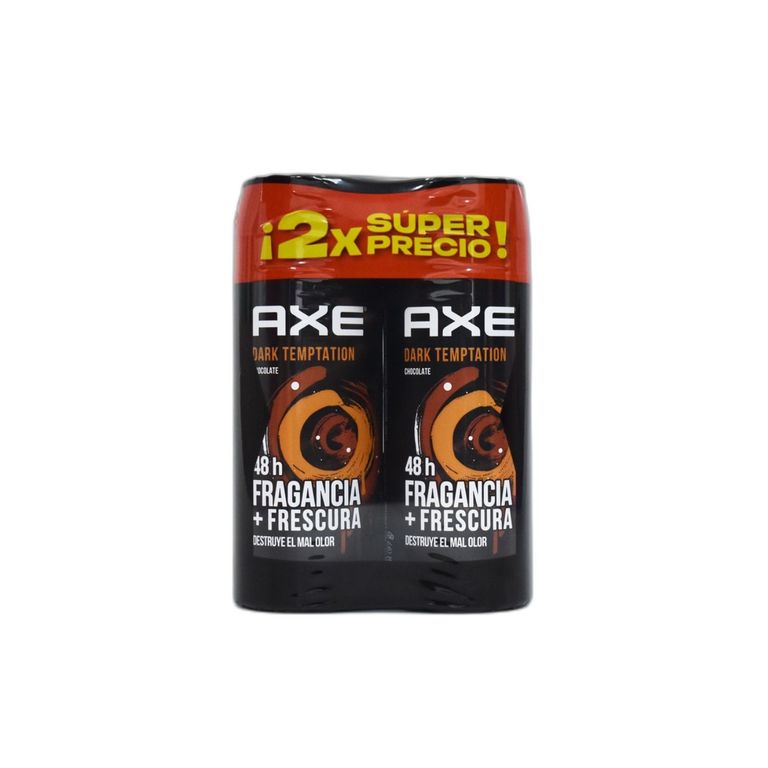 Desodorante Axe Spray Dark Temptation Pack 2 Envase 150 mL