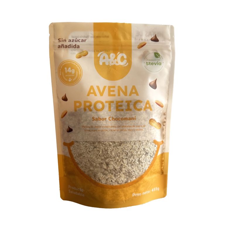Avena Protéica Avena&Canela Sabor Chocomaní Bolsa 455 g