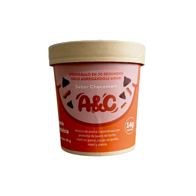 Avena Protéica Instantánea Avena&Canela Sabor Chocomaní Envase 65 g