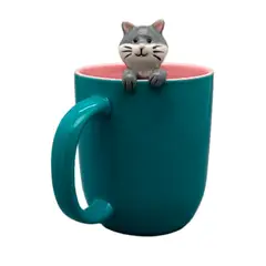 Precio Uno - Taza Mug Animalitos Gatito 380 mL