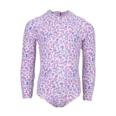 REDWOOD - Ropa De Bano Manga Larga Zipper Niña