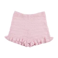 REDWOOD - Short Tejido Vuelo Crochet Niña