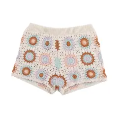 REDWOOD - Short Tejido Crochet Niña