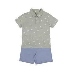 REDWOOD - Conjunto Chambray Niño