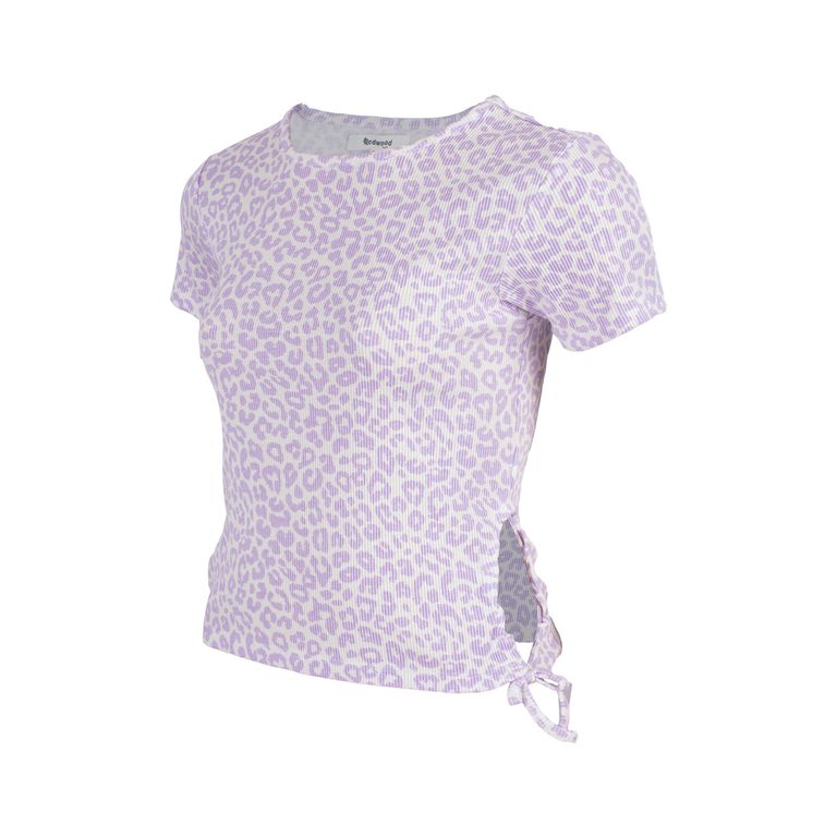 Polo Manga Corta Rib Nudo Teen Niña