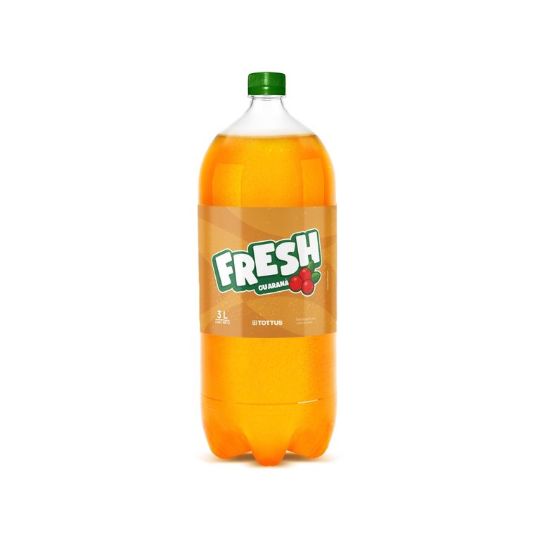 Gaseosa Fresh Guaraná Botella 3 L