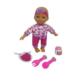 UNEEDA - Muñeca con Accesorios Cuerpo Blando 23 cm