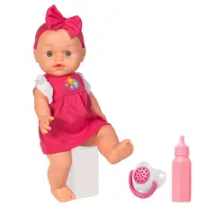 LOKO TOYS - Muñeca 30 cm con Chupón Mágico