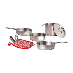 CHAMPION - Set de Cocina Metálico 8 Pzas