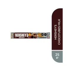 HERSHEYS - Wafer Hersheys Chocotubes Milk Chocolate Empaque 25 g