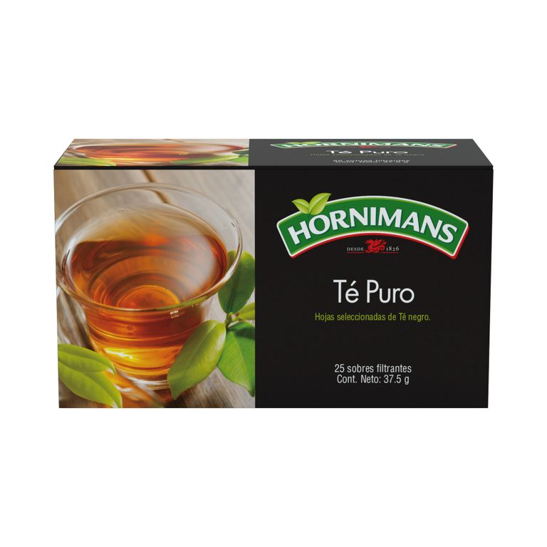 Infusión Té Puro Hornimans Caja 25 Sobres