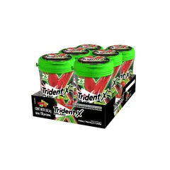 TRIDENT - Chicle Trident X Splash Fresa y Limón Display 6 Und