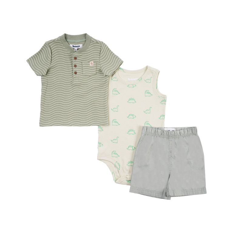 Conjunto 3 Pack Bebé Niño
